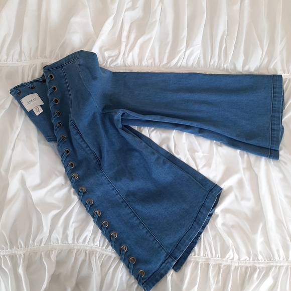 GUESS Boho Bell Sleeved Jean Jacket | Size Small - Picture 5 of 6